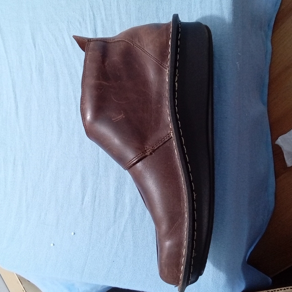 Allegria brown leather booties - Picture 3 of 4